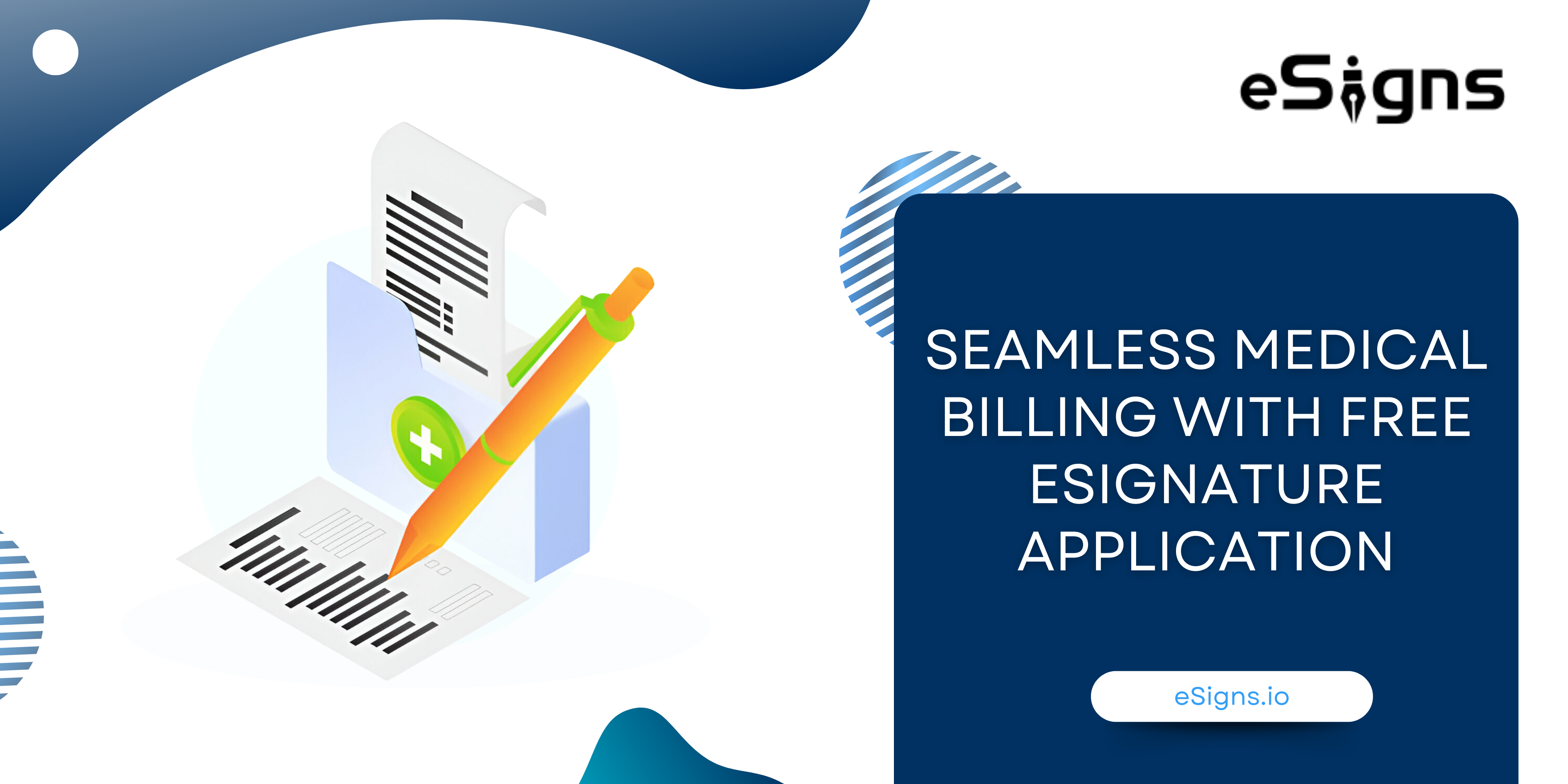 Seamless medical billing with free esignature application