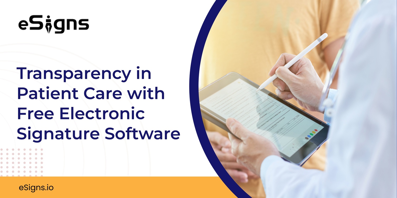 Free electronic siganture software