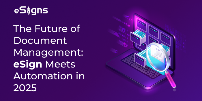 eSigns document manegement