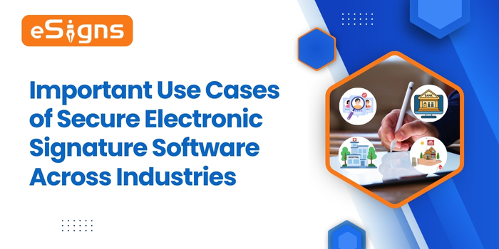 Electronic signature software