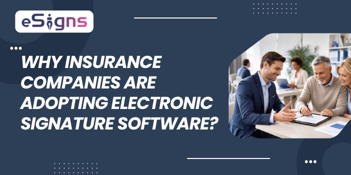 Electronic signature software