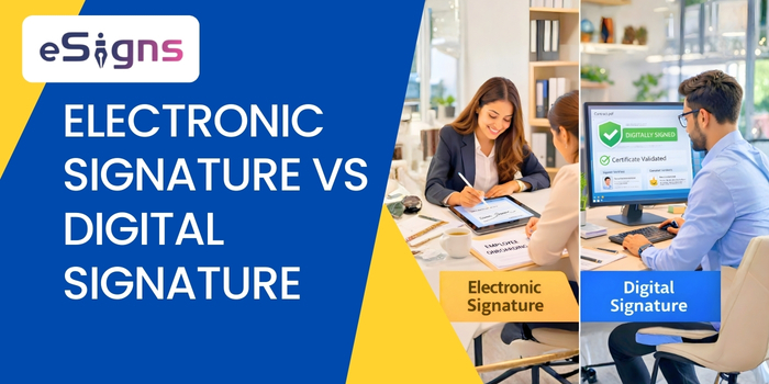 Electronic Signature and Digital Signature