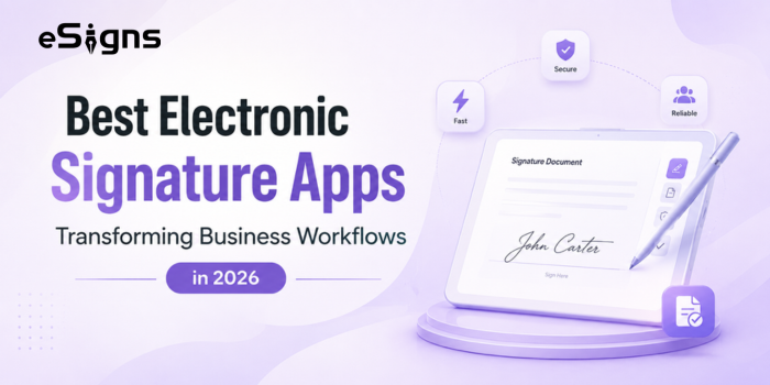 eSigns.io - Best Electronic Signature App 2026